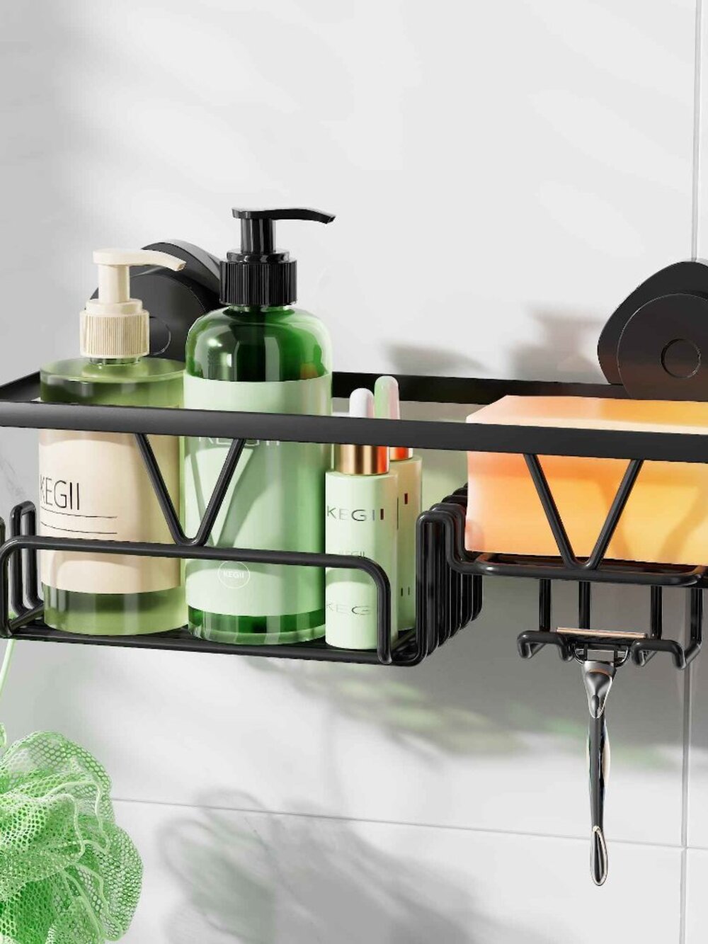 KEGII Shower Caddy Black N6099